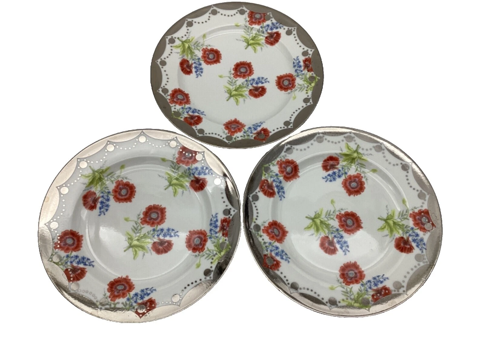 Platos de Vajilla Anthropologie Floral