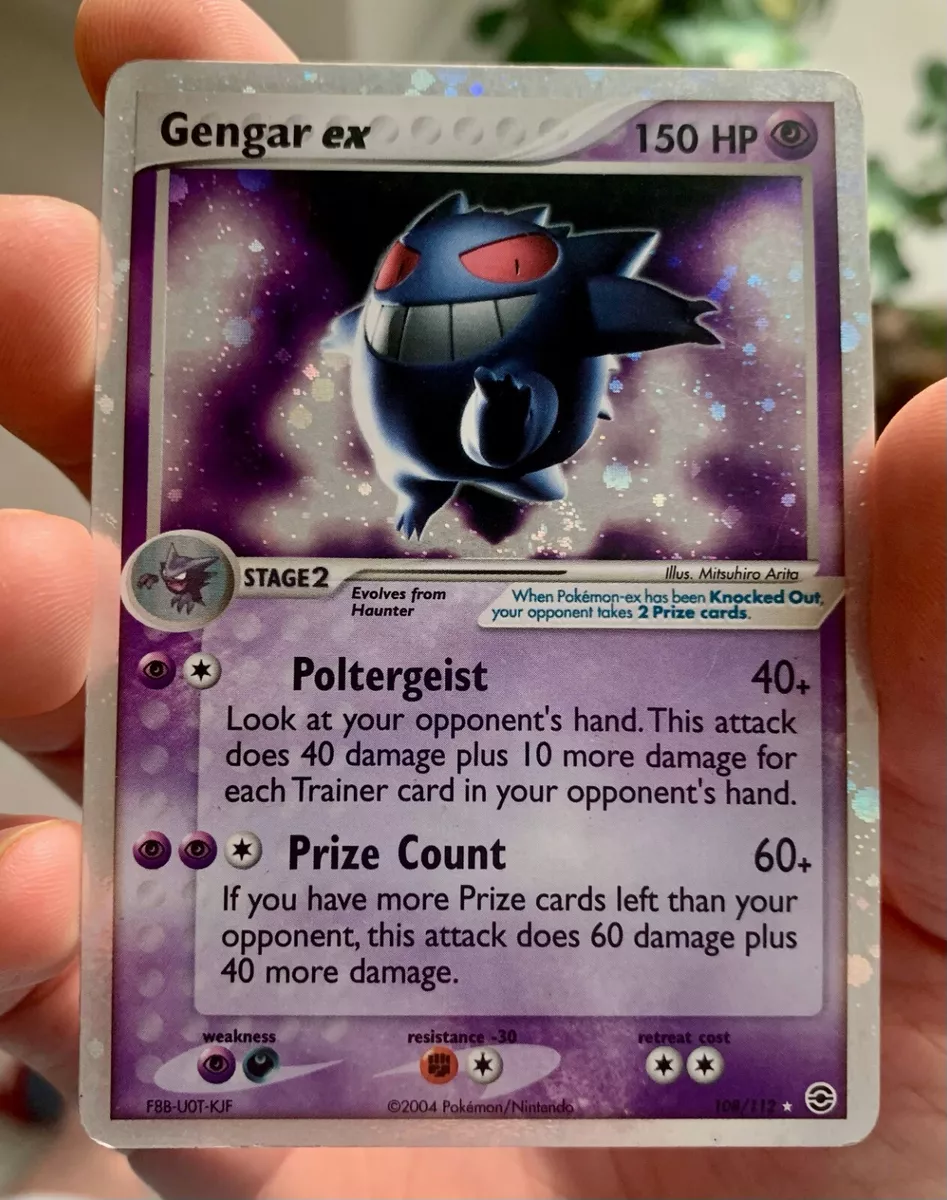 Gengar EX Holo - Fire Red Leaf Green