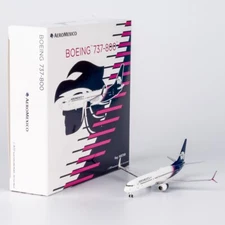 NG Model 1:400 Aeromexico Boeing B737-800 Diecast Aircraft Jet Model N957AM