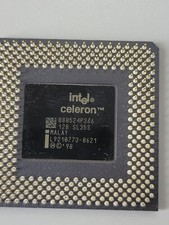 Intel Celeron 366 MHz BX80524P366128 B80524P366 128 CPU SL35S Socket 370