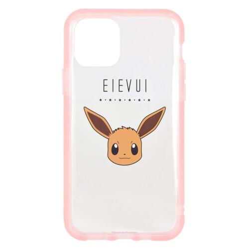 Gourmandise Pokemon IIIIfit (Clear) iPhone 11 Pro Compatible Case Eevee Pink POK - 第 1/7 張圖片