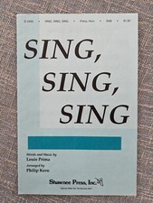 Sing, Sing, Sing For SAB Voices  Piano Prima  Kern