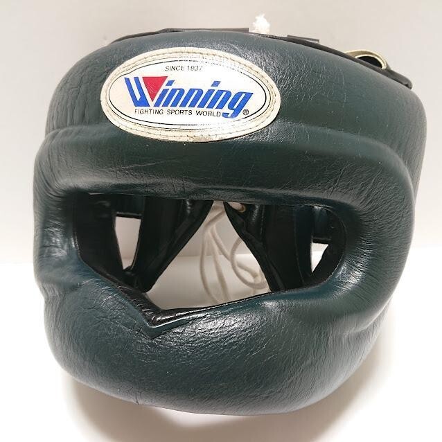 Winning Boxing Headgear FG-5000 Full Face Type Black Size M