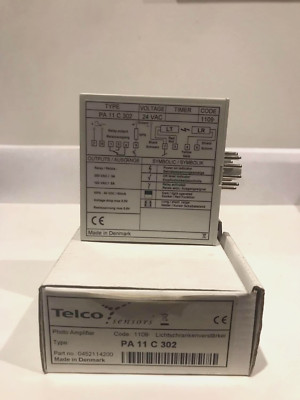 TELCO SENSORS PA-11-C-302 0452114200 AMPLIFIERS UNUSED