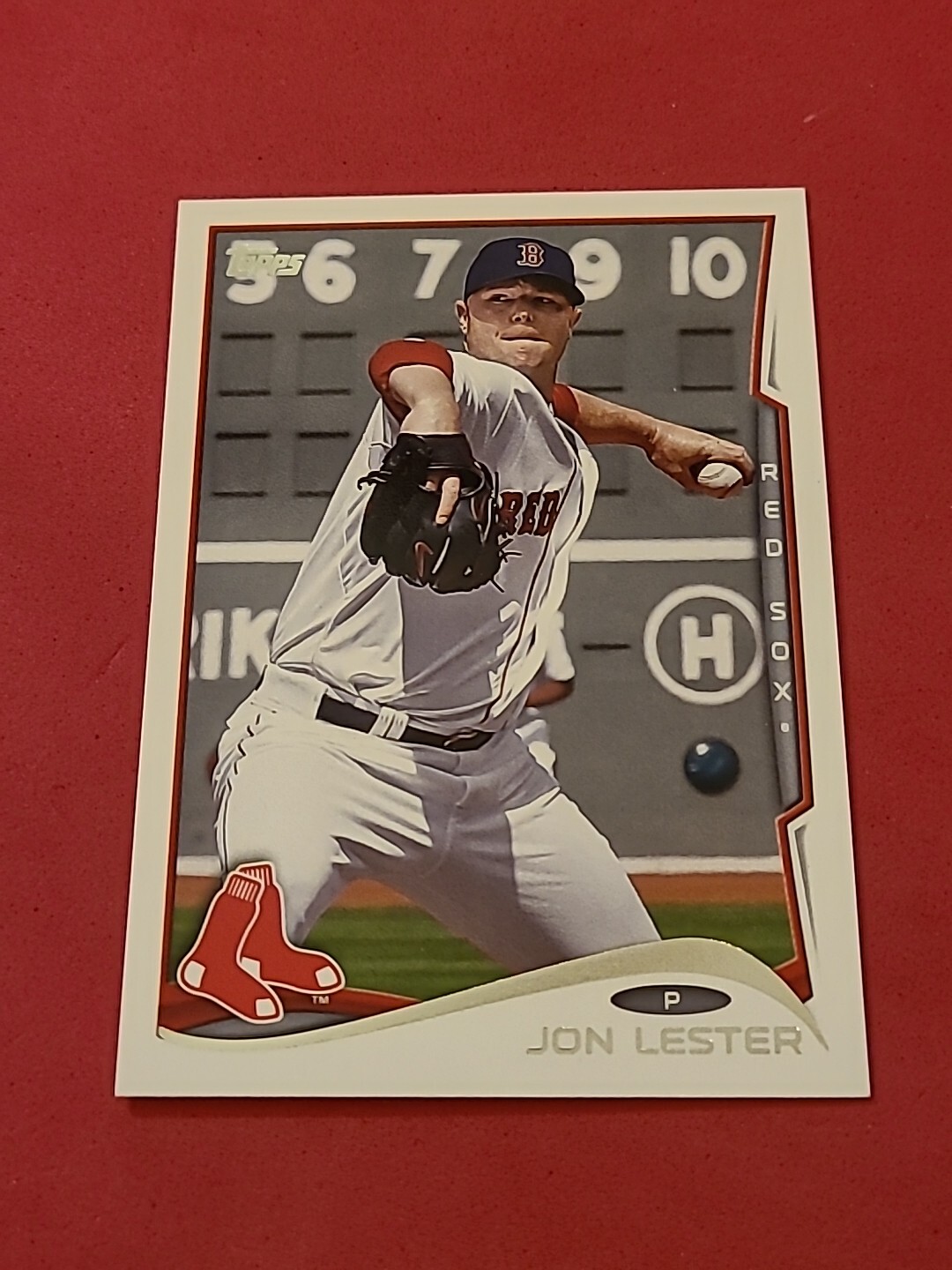 2014 Jon Lester Topps #258