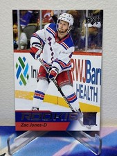 2021-22 Upper Deck NHL STAR ROOKIES BOX SET ZAC JONES #14 ROOKIE