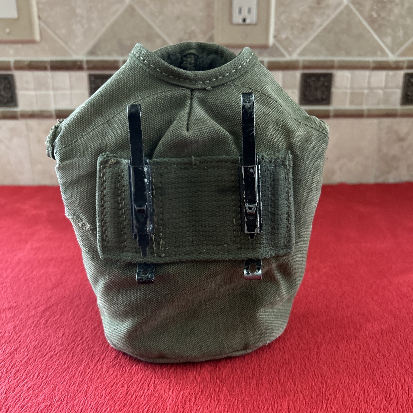 Vietnam War US Military M1956 Canteen Cup Cover eBay