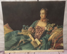 1937 Print Boucher Pompadour National Committee Art Appreciation 10 3/4x 12 3/4