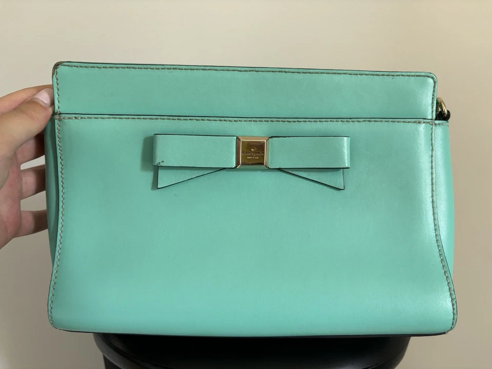Bolso Bandolera Cartera Kate Spade Verde/Menta/Verde azulado Foto 2 de 4