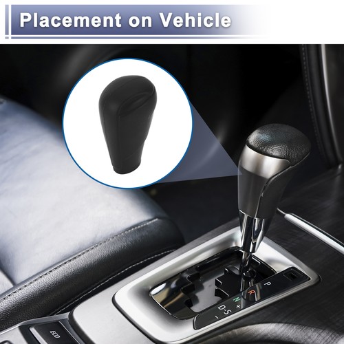 1 Pc Car Automatic Gear Shift Knob Cover Black Silicone for Mazda 3 2014-2019 - Picture 3 of 6