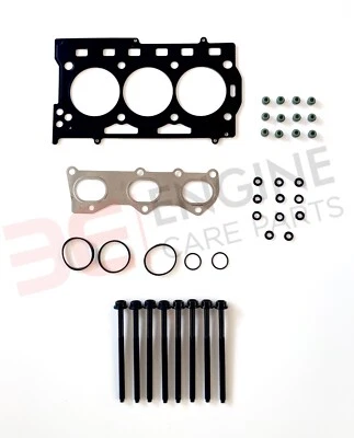 Pour VW Polo 1.2 + 12V Azq Bzg Cgpb Acmg 2001 Tête Joint Set + Tête Kit Boulons - Photo 1/4