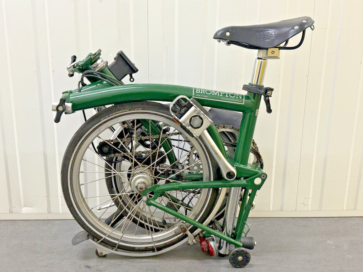 Saddle British Racing Green Brompton Racing Green Brompton M6l