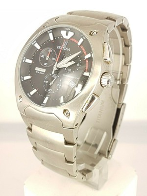festina titanium watch