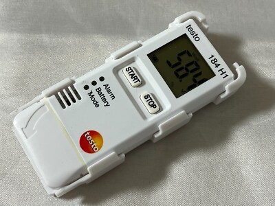 Testo 184 H1 Multi-Datenlogger Messgröße Temperatur Luftfeuchtigkeit