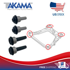 4pcs Front Bushing Subframe Crossmember for N...