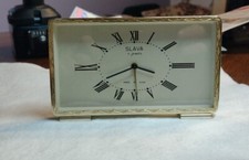 Sowjetischer Vintage-Wecker Slava. Original UdSSR Made In USSR