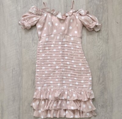 pink polka dot off the shoulder dress Pink Polka Dot Off-shoulder Maxi Dress Summer
