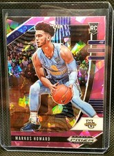 Markus Howard 2020-21 Panini Prizm Pink Cracked Ice Refractor Rookie#40Nuggets G