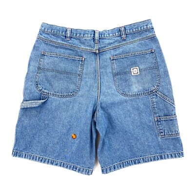 【BAON】Elat Vintage Carpender Washing Bermuda Denim Pants MUSINSA | GLW Bermuda Vintage Washing Carpenter Denim Pants