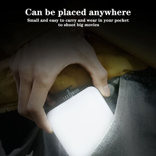 Portable LED Video Light Mini Selfie Video Light with Clip For Cell Phone UK - Picture 7 of 22