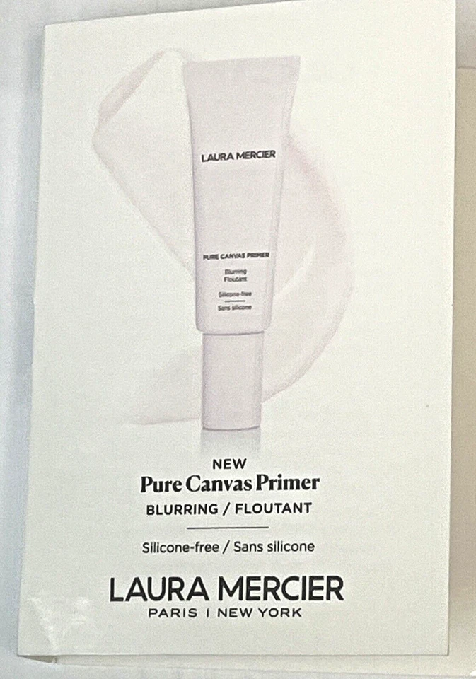 Laura Mercier Pure Canvas Primer BLURRING Silicone free 0.33 oz./10 ml SEALED - Image 4 of 4