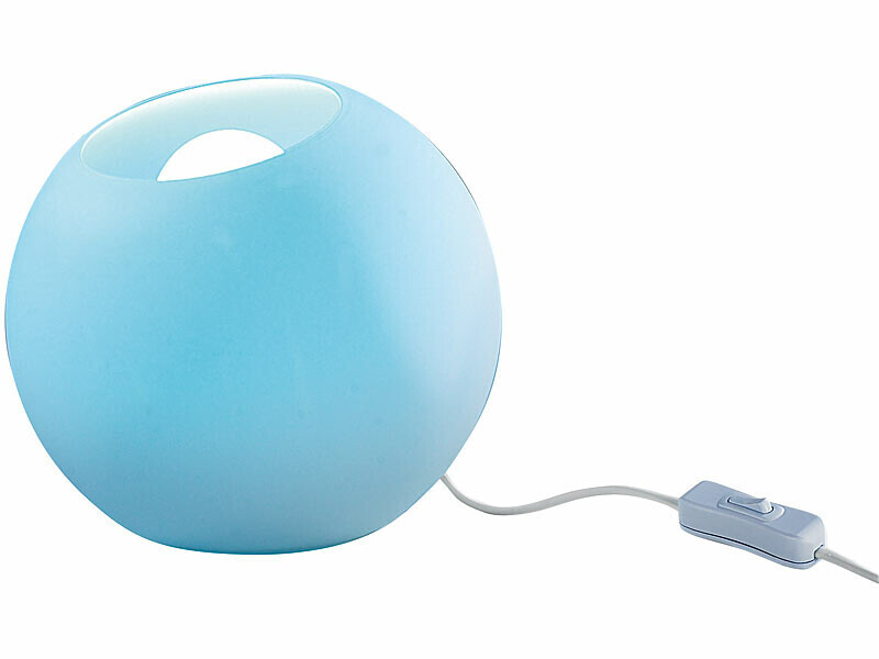 Boule à LED multicolore étanche IP65 à intensité réglable