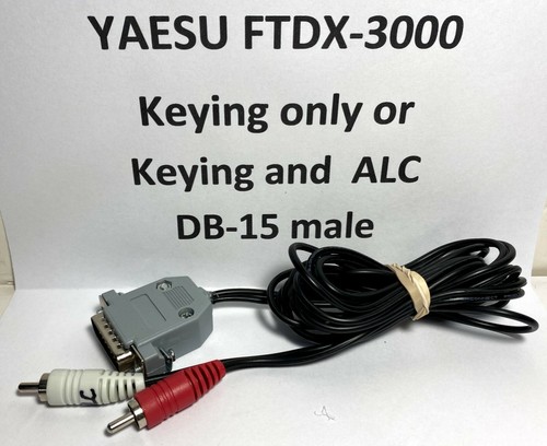 Cable de tecla amplificador Yaesu FTDX-101MP FTDX-101D FTDX-3000 con o sin ALC - Imagen 2 de 3