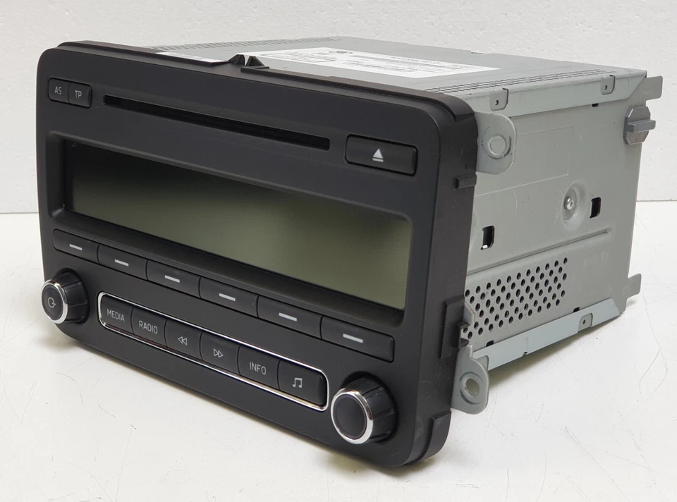 SKODA 5J0 035 161 G DELPHI Autoradio CD Radio als Defekt nicht Getestet - Bild 3 von 4