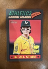 2026 Topps Heritage - Jacob Wilson #17 Dark Gray Border Y7