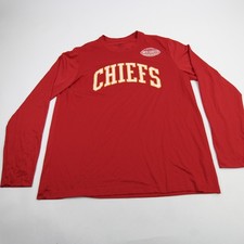 Kansas City Chiefs Nike Dri-Fit Long Sleeve Shirt Men's Red Used XL