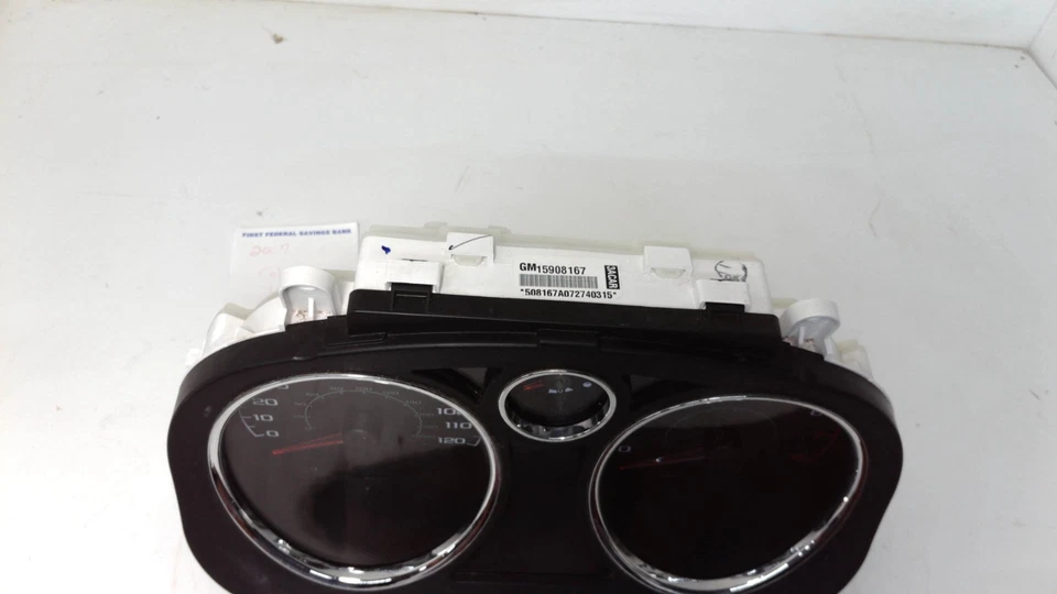  2007 Chevrolet Cobalt Instrument Cluster 15908167 - Image 3 of 4