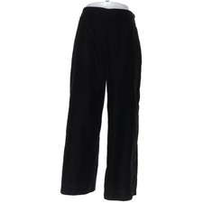 Zara Woman, Palazzohose, Größe: S, Schwarz, Einfarbig, Samt, Damen #5rt