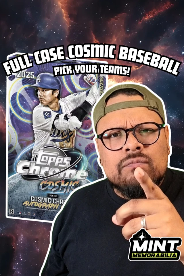 TOPPS CHROME COSMIC BASEBALL FULL CASE BREAK!