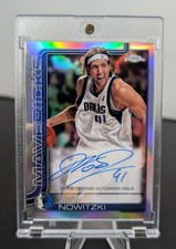 Dirk Nowitzki Autographs Cards and Photos for Panini 11