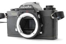 [NEAR MINT w/Strap] Minolta XD Black 35mm SLR Film Camera Body From JAPAN