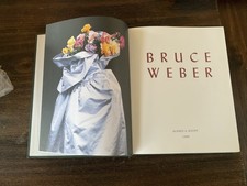 BRUCE WEBER PHOTOGRAPHY 1st Edition Hardcover 1989 Book No Dust Jacket