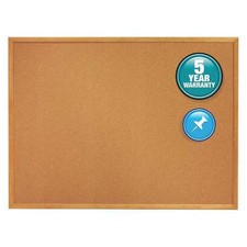 Quartet 301Ggs Cork Bulletin Board 18"H X 24"W
