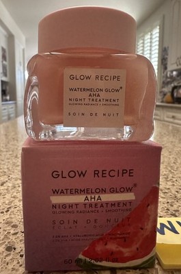 Glow Recipe Watermelon Glow AHA Night Treatment 2oz/60mL FULL SZ