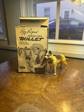 Hartland Plastics ROY ROGERS DOG BULLET German Shepherd W/ORIGINAL BOX  1950's