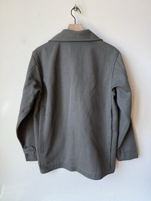 VINTAGE 40s 50s Hercules Whipcord 100% Wool Mackinaw Cruiser