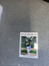 Dallas Braden Signed In Person 2008 Topps A's Update And Highlights A's Card A16