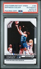 2025 Panini Instant WNBA #168 Signed Napheesa Collier Minnesota Lynx PSA 10 