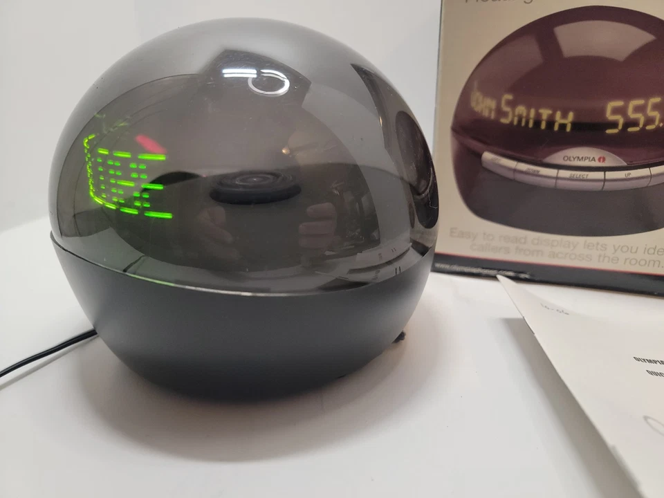 Olympia Info Globo Digital Identificador de Llamadas Reloj Desplazamiento Mensaje Con Caja Manual Etc Foto 4 de 4