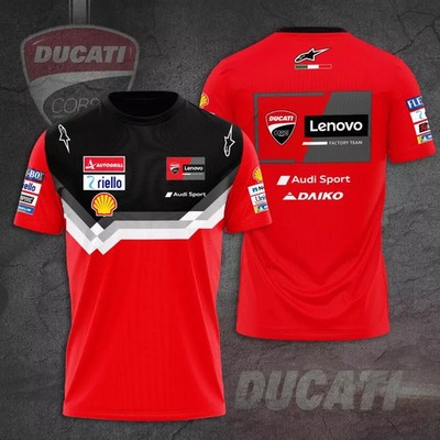 Custom Name Men's Ducaati Logo 3D Print Size S-5XL