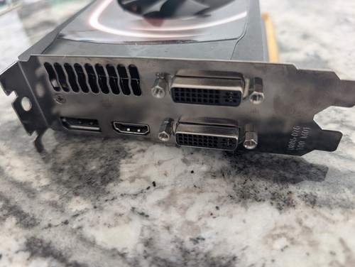 EVGA NVIDIA GeForce GTX570 HD 1.2G012-P3-1571-B1 Video Card - Picture 6 of 7