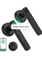 Smart Fingerprint Door Lock Biometric Door Lock With Handle & Wi-Fi App Control