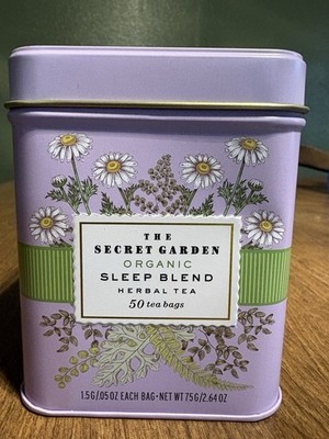 The Secret Garden Organic Sleep Blend Herbal Tea 50 Bagged Tea Bags 75g Pantry