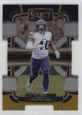 2023 Panini Select Concourse Black & Gold Prizm Die-Cut Ivan Pace Jr #64 12u8