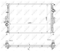 Nrf 53812 KüHler, MotorküHlung FüR Ford, Land Rover, Volvo