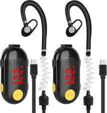 T-M9 Mini Walkie Talkies 2-Pack with Earpieces for Outdoor and Workplace Use